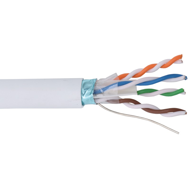 Cat6A UTP Cable, LSZH, (Grey), 305m Reel